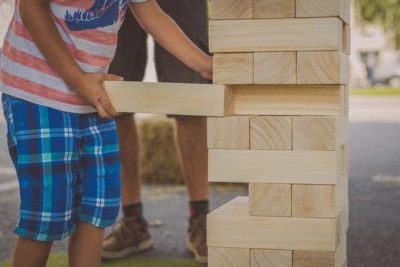 Maxi Jenga prenájom – obria drevená hra na event