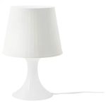 Lampa stolová biela