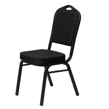 Banketová stolička čierna