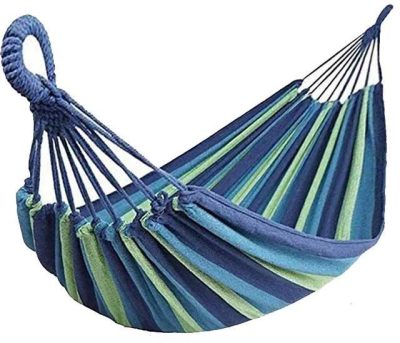 Prenájom hojdacej siete modrá – hojdacia sieť 200×50 cm na event