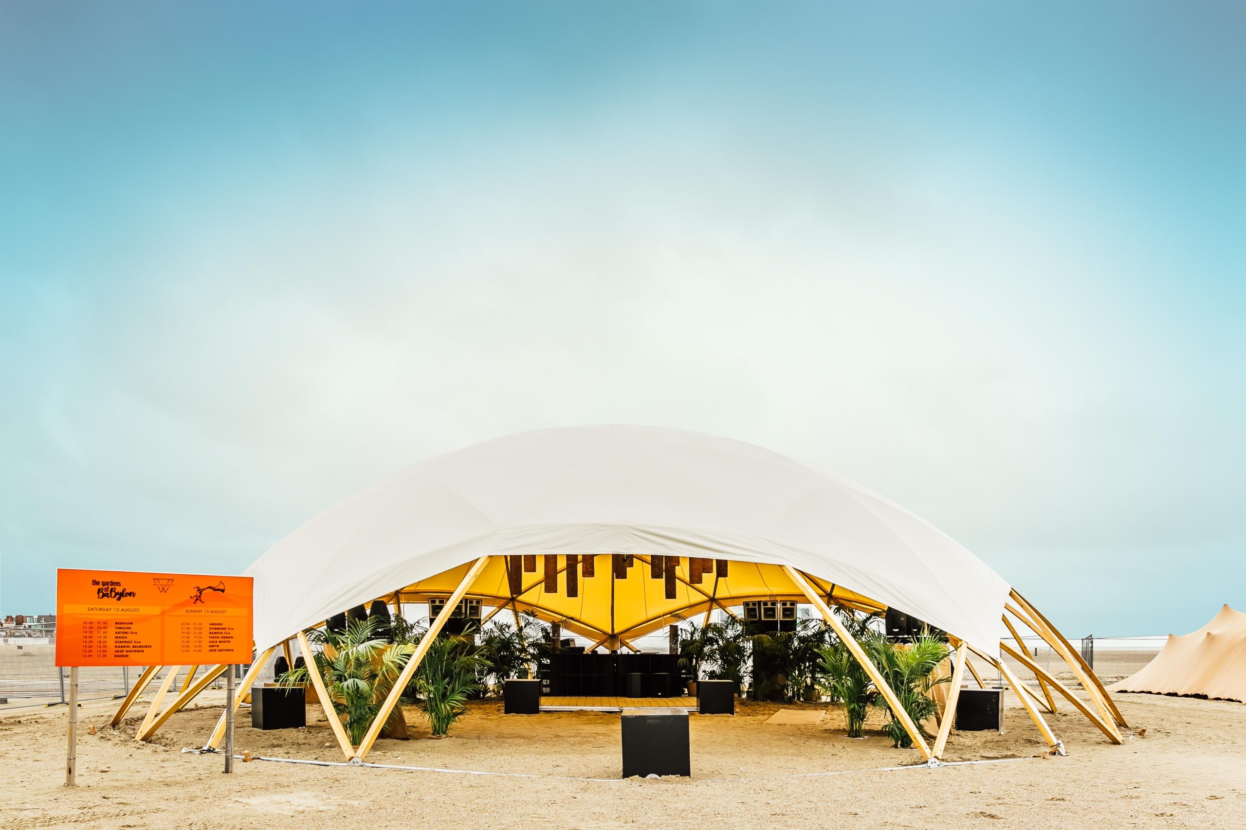 Flat Dome 12 – použitie