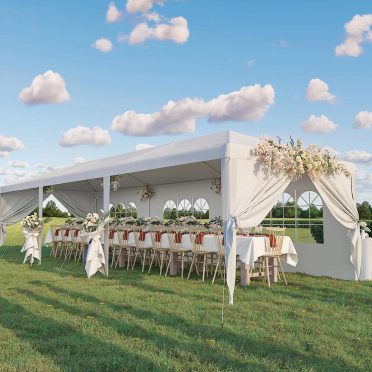 Garden party stan 4x8 m