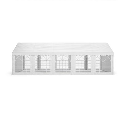 Garden party stan 5×8 m – priehľadné bočné steny