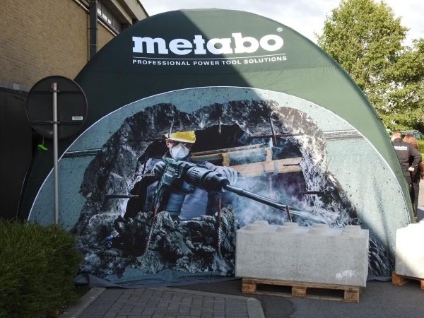 Nafukovací stan 10x10 m