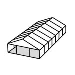 Veľkoplošný párty stan so sedlovou strechou ALU 15×35 m