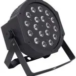 Reflektory RGB LED PAR flat