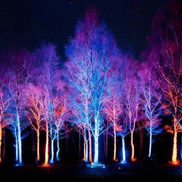 Reflektory RGB LED PAR flat