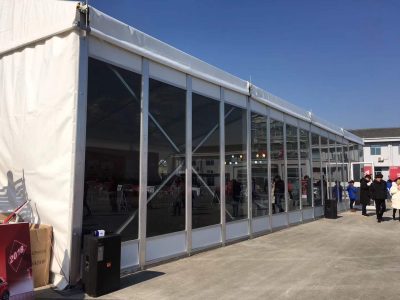 Sklo stena ALU panel 1 m, výška 3 m