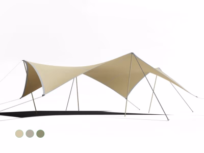 prenájom stretch stanu Easyflexx 8.5x8.5 m – exteriér